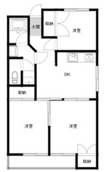 井野駅 徒歩26分 1階の物件間取画像